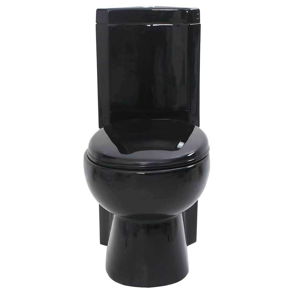 Toilette für Ecke Keramik Weiß