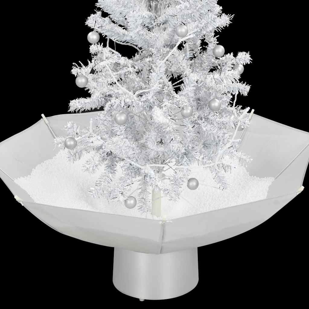 Schneiender Weihnachtsbaum mit Schirmfuß Grün 75 cm