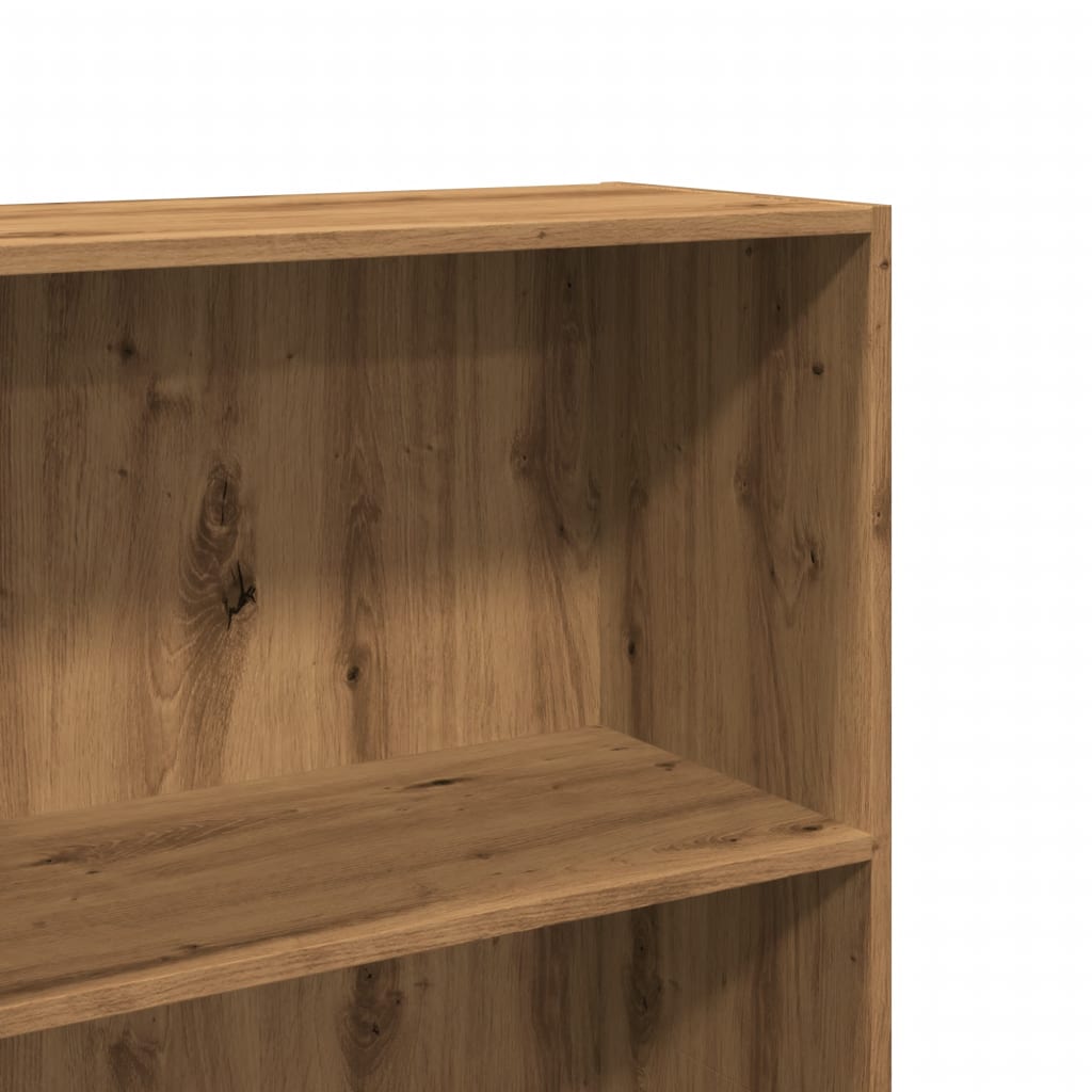 Bücherregal Weiß 80x30x189 cm Holzwerkstoff