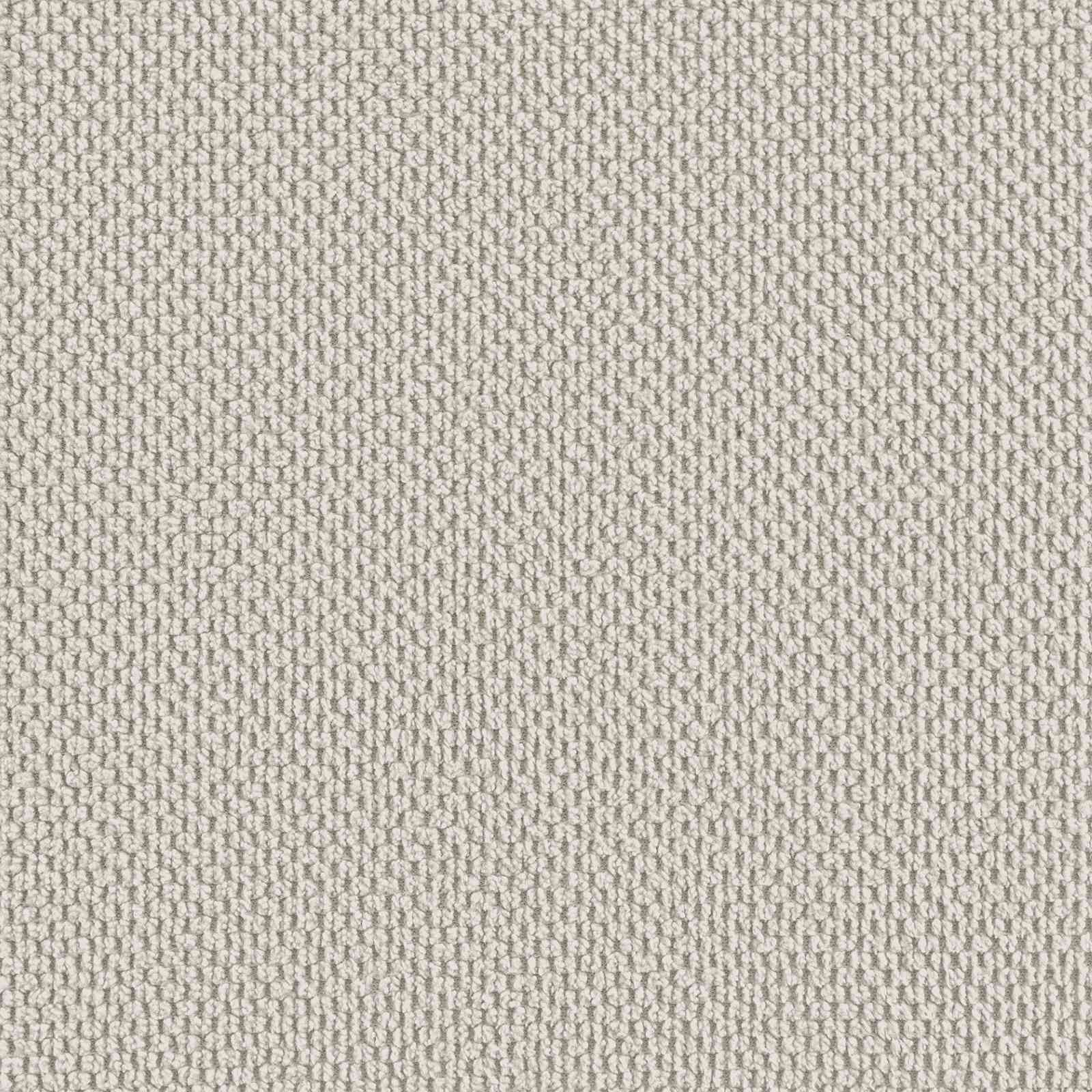 Verstellbarer Fußsessel Creme Grobvelours