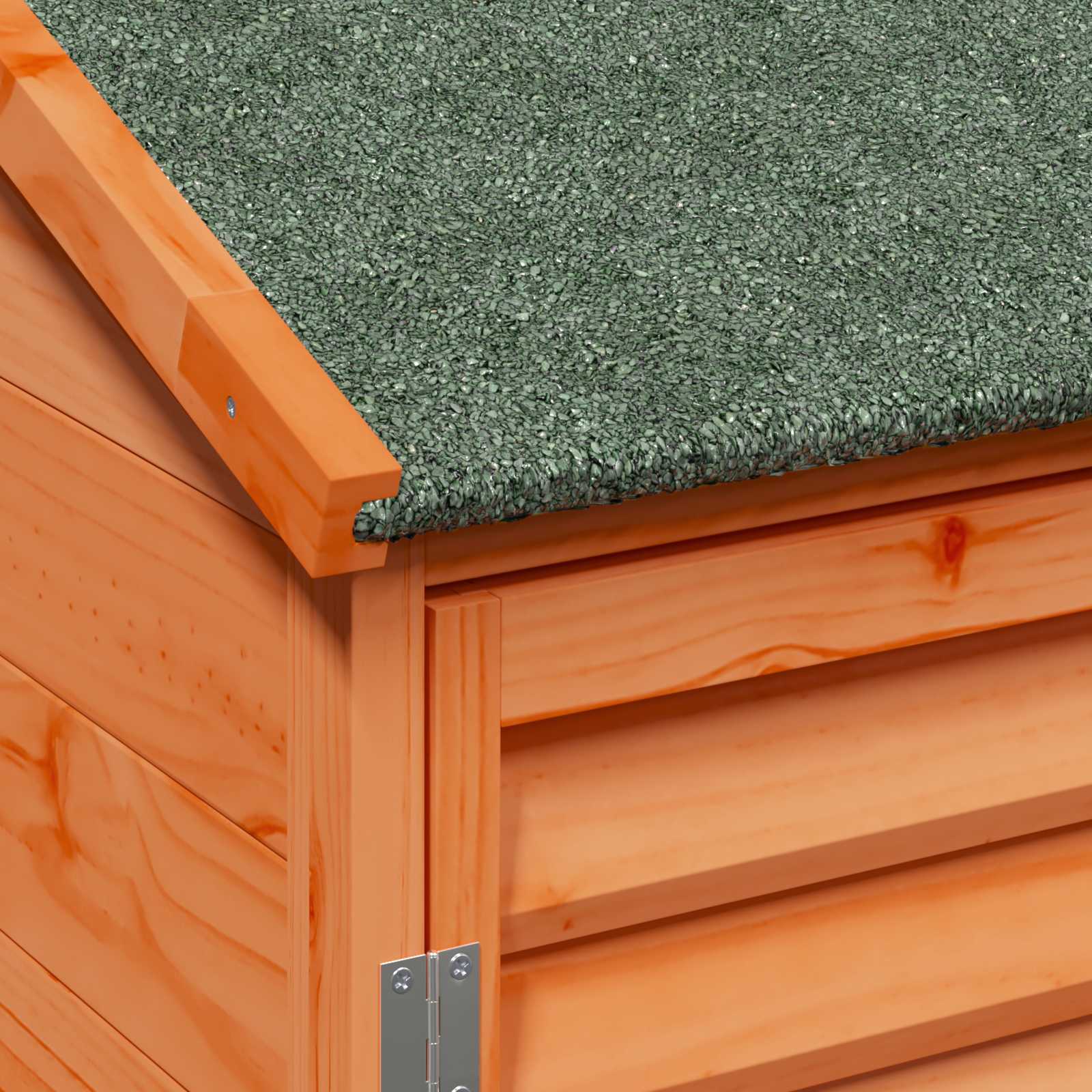 Gartenschuppen Natur 59 x 56 x 113,5 cm Massivholz aus Fichte