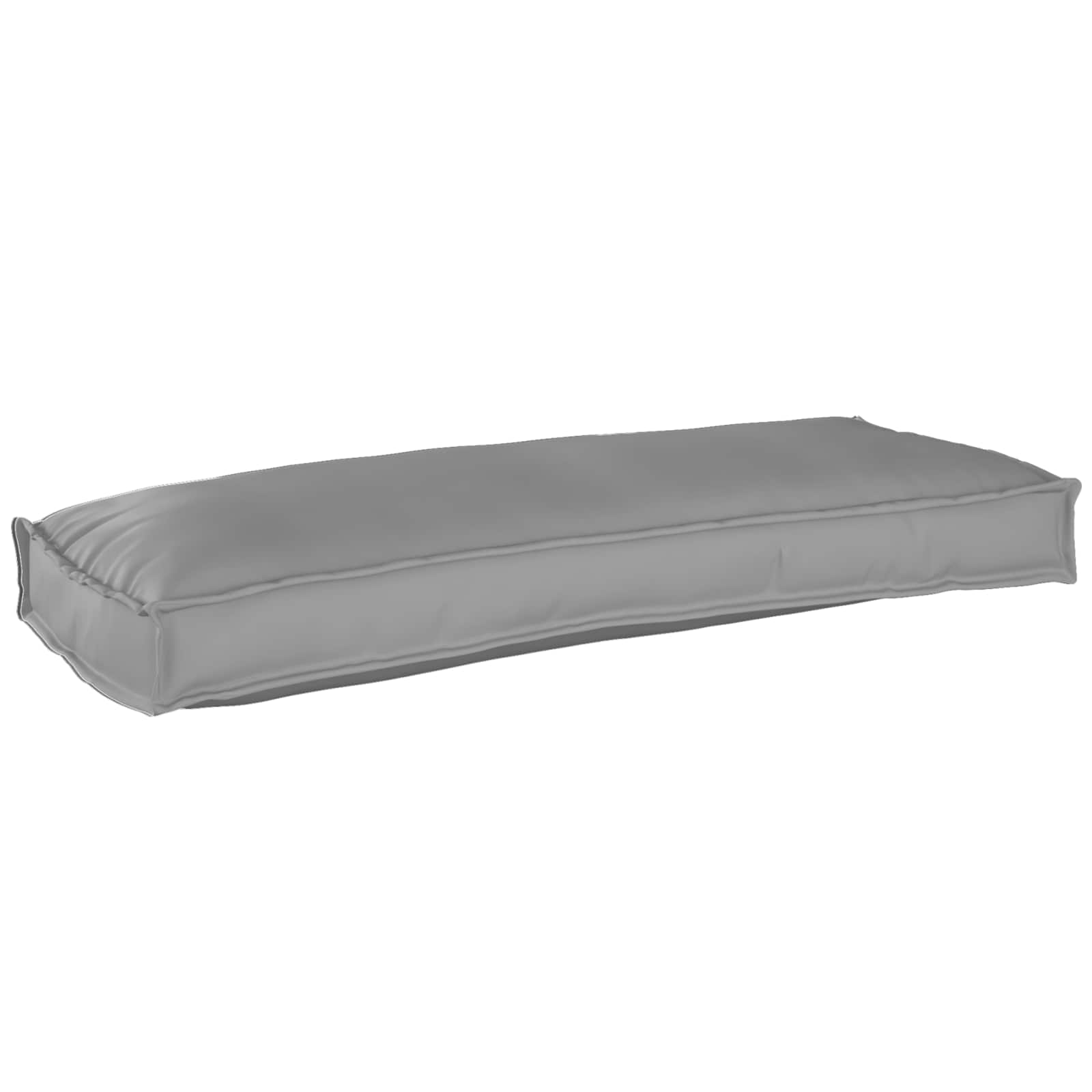 Kissen Anthrazit 100 x 40 x 8 cm Oxford-Stoff