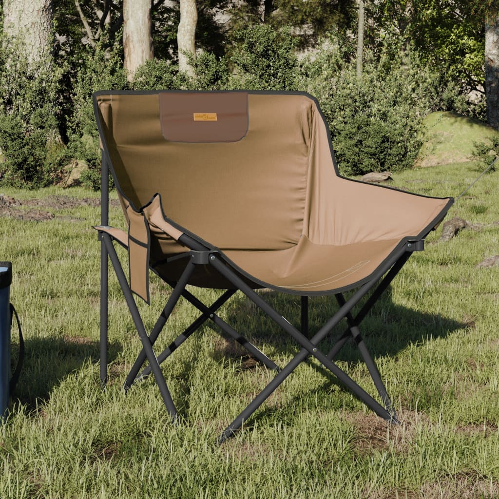 Campingstühle 2 Stk. mit Tasche Klappbar Schwarz