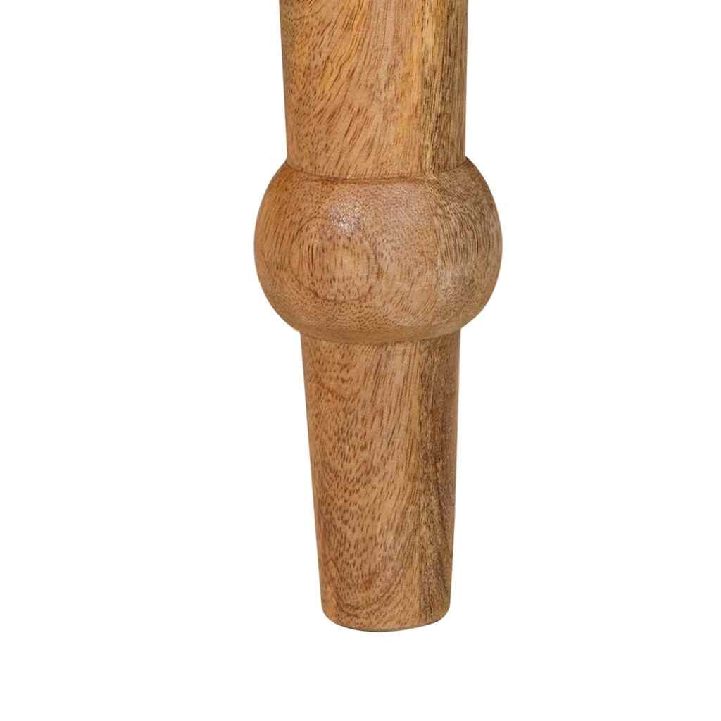 Beistelltisch 43×43×40 cm Massivholz Mango