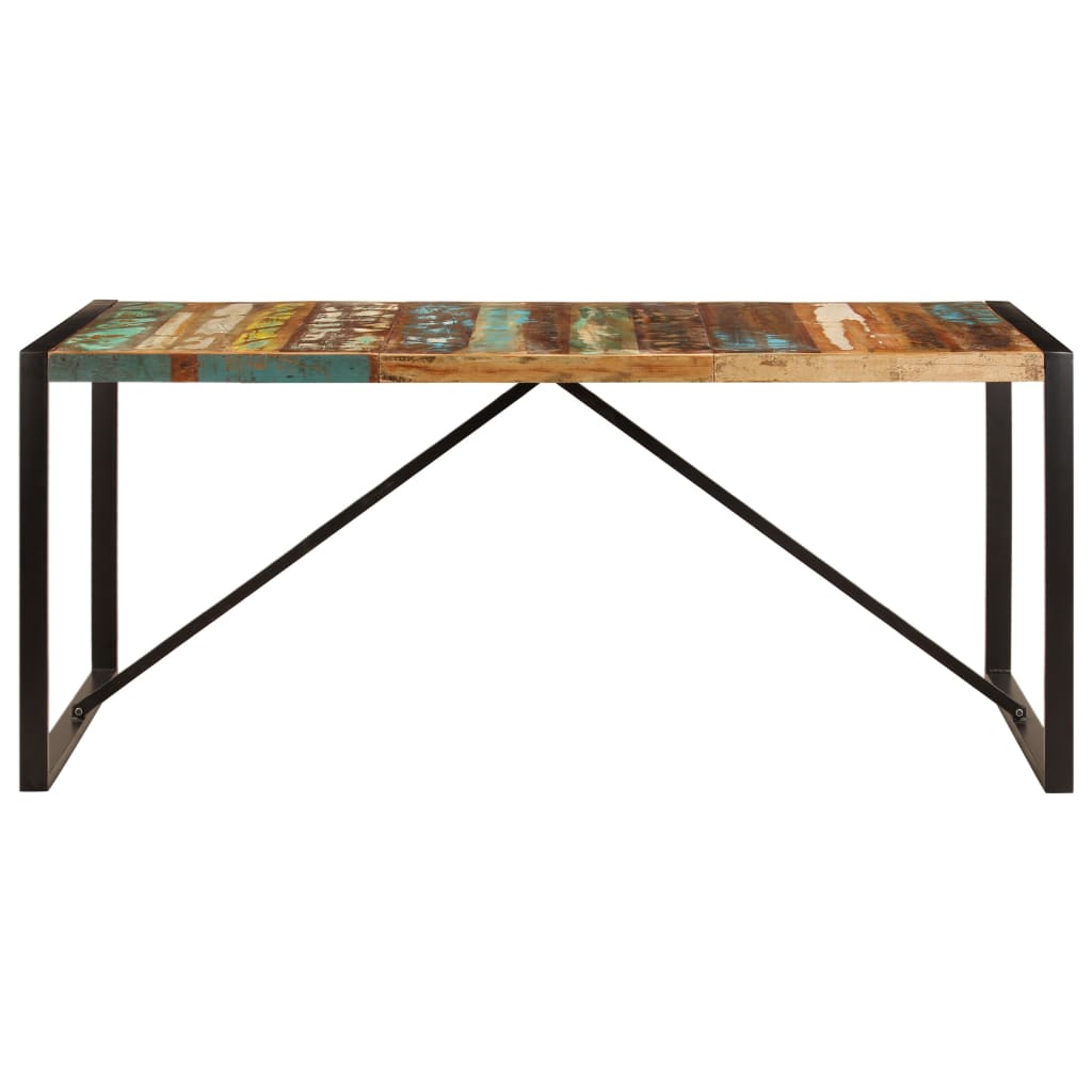 Esstisch 220x100x75 cm Massivholz Akazie