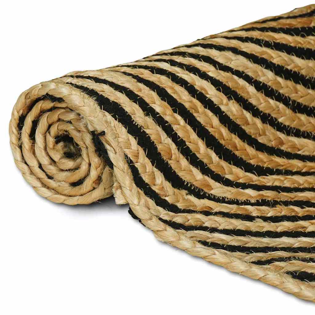 Bereichsteppiche Weiß 60 x 110 cm Jute