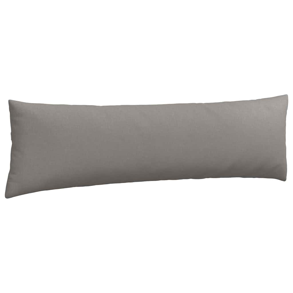 Sofakissen 2 pcs Hellgrau 50 x 30 cm Stoff