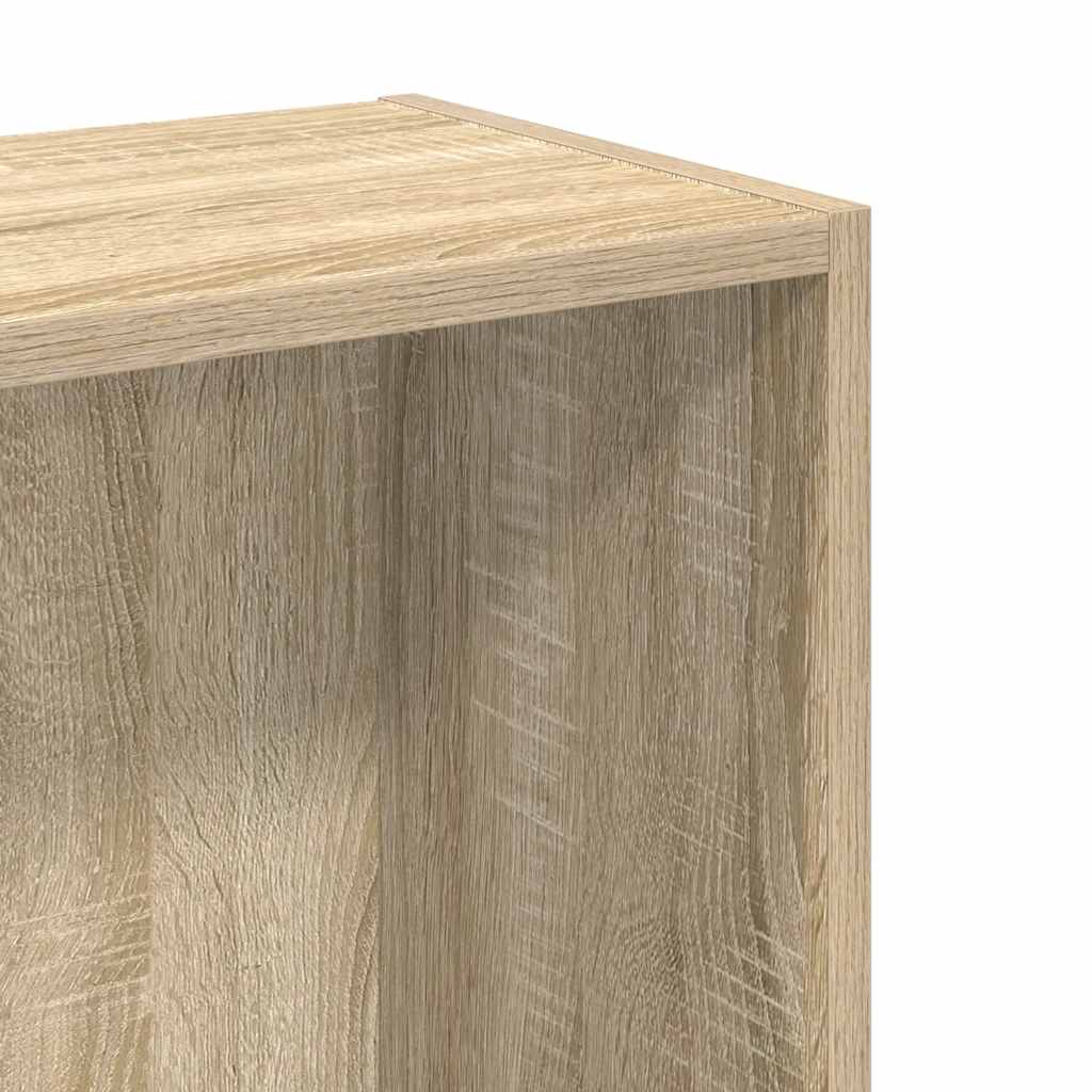 Bücherregal Weiß 40x24x75 cm Holzwerkstoff