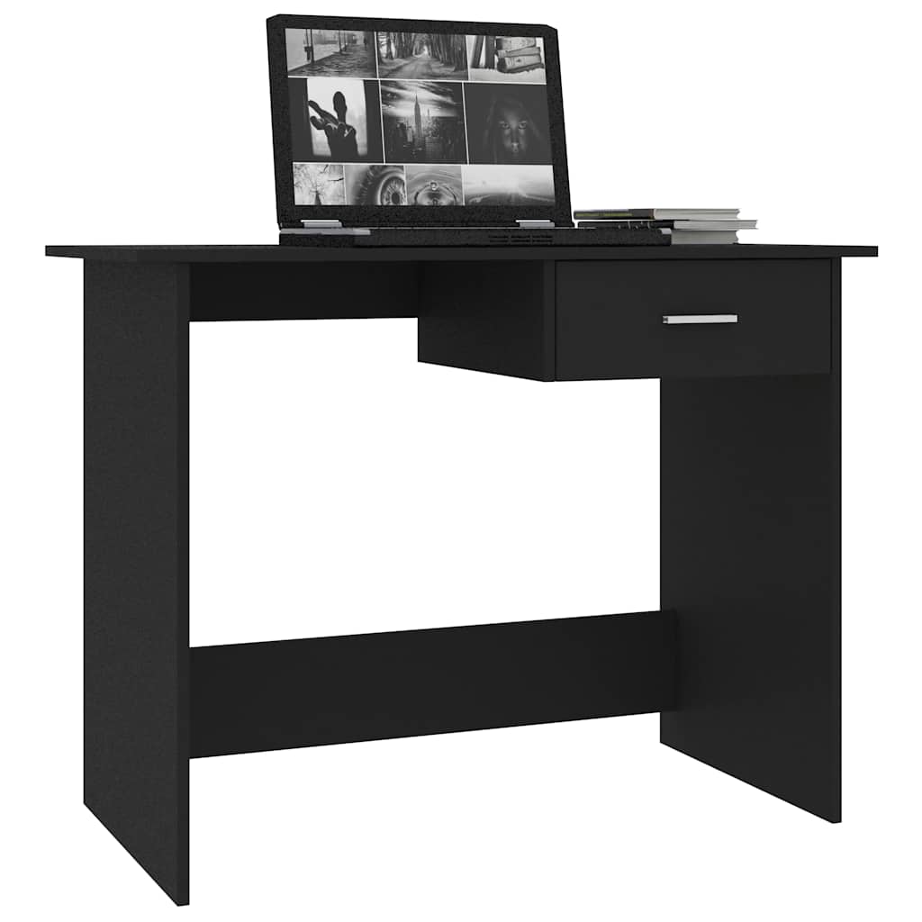 Schreibtisch Weiß 100x50x76 cm Holzwerkstoff