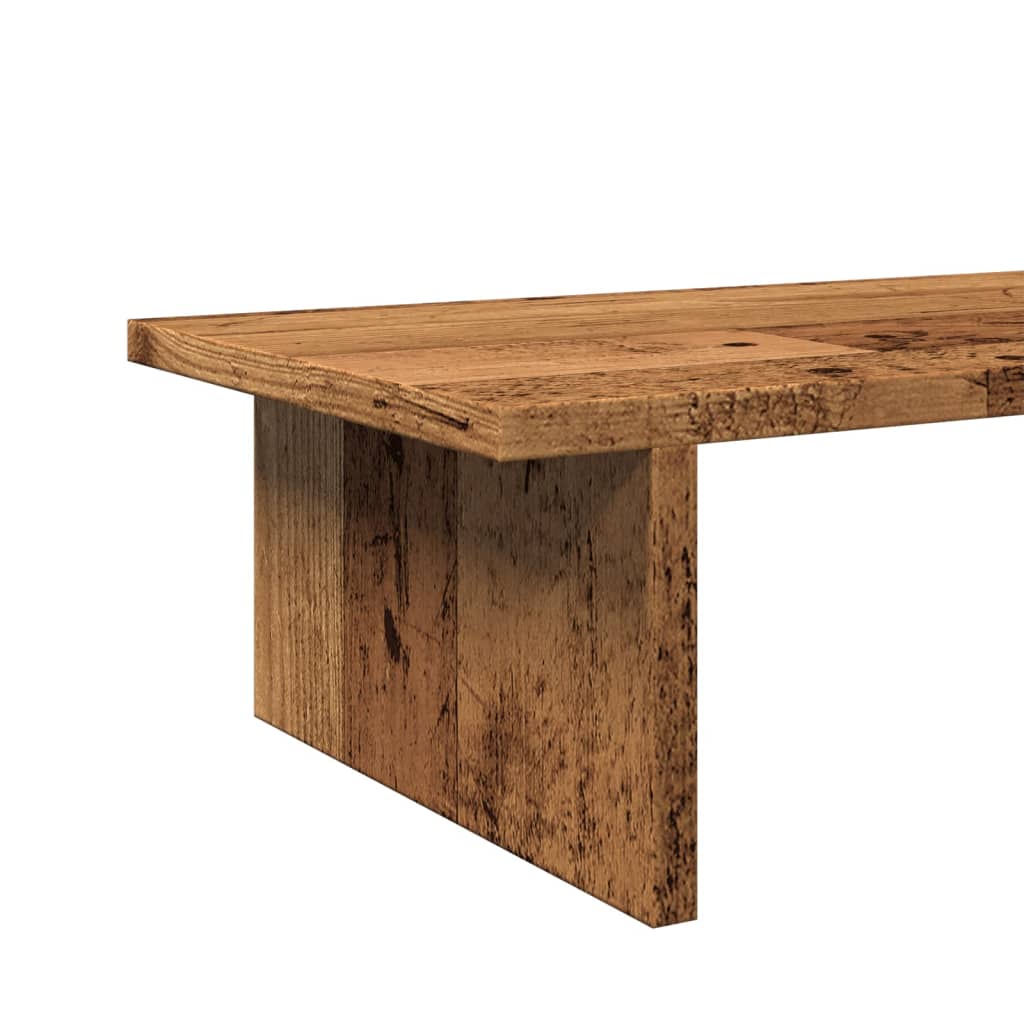 Monitor Halterung Schwarze Eiche 100 x 27 x 15 cm Holzwerkstoff