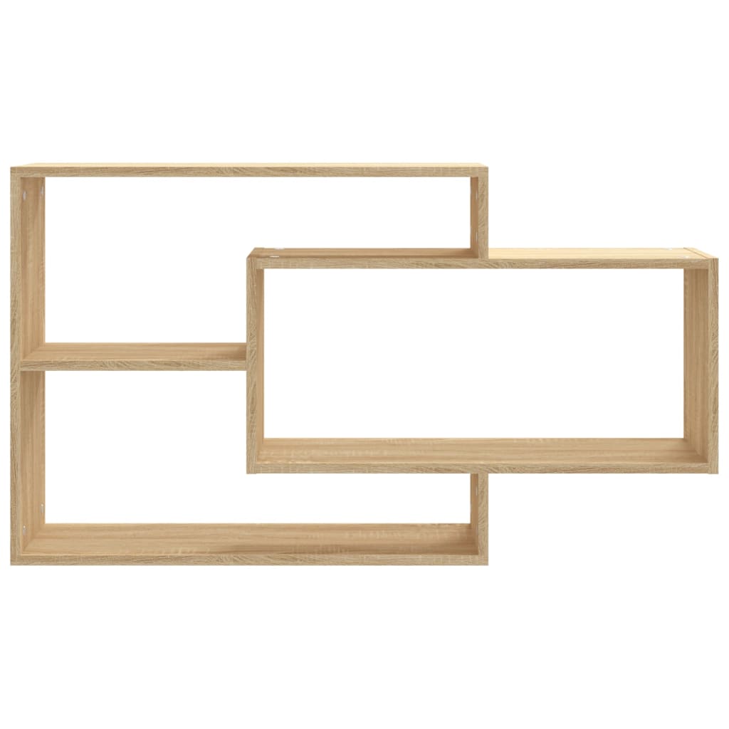 Wandregale Weiß 104x20x58,5 cm Holzwerkstoff
