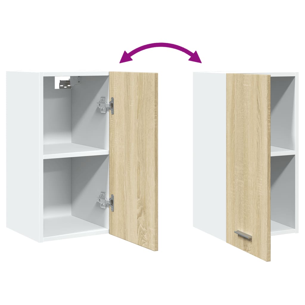 Unterschrank Lyon Weiß 60x46x81,5 cm Holzwerkstoff