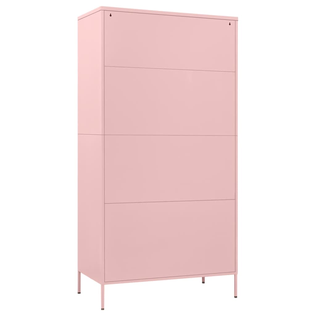 Kleiderschrank Olivgrün 90x50x180 cm Stahl