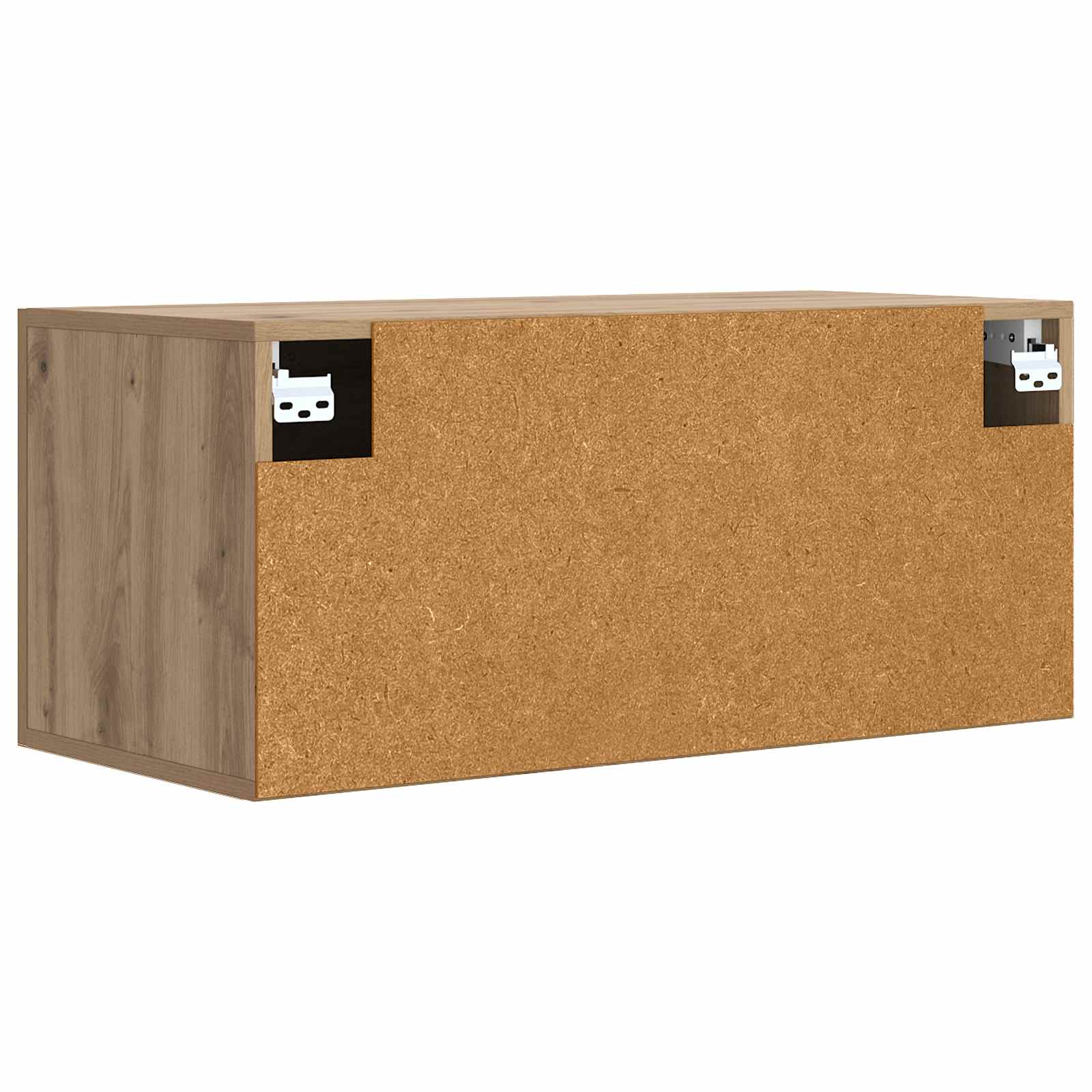 Wandschrank Weiß 80x36,5x35 cm Holzwerkstoff