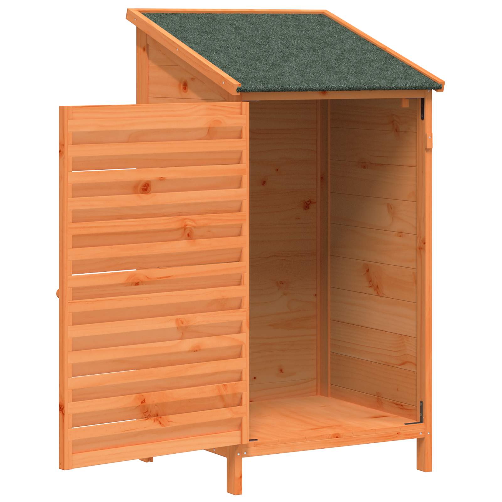 Gartenschuppen Natur 59 x 56 x 113,5 cm Massivholz aus Fichte