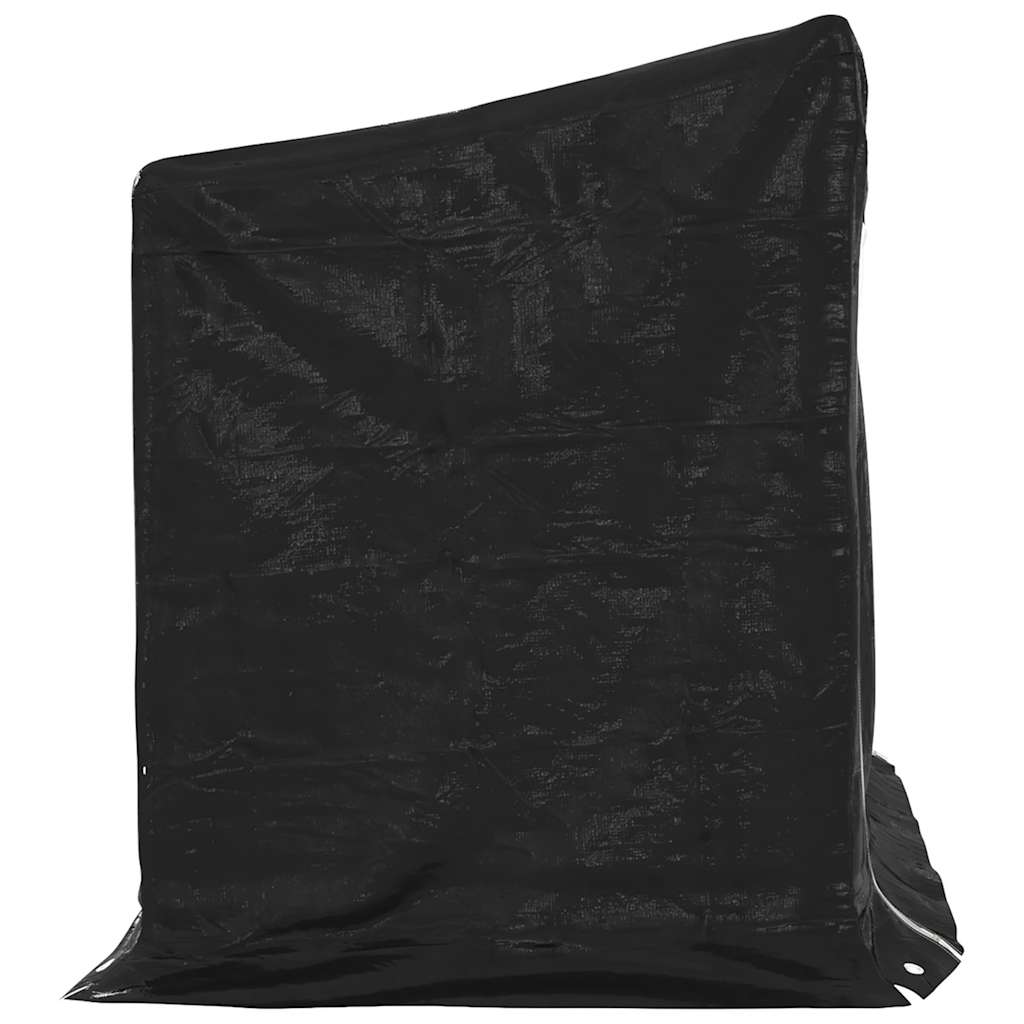 Brennholzregal mit Regenschutz 100,5x40,5x110,5 cm