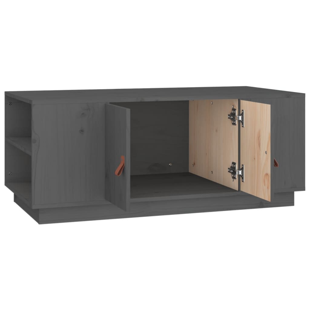 Couchtisch 100x50x41 cm Massivholz Kiefer