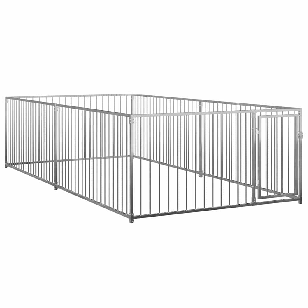 Outdoor-Hundezwinger 200×200×100 cm
