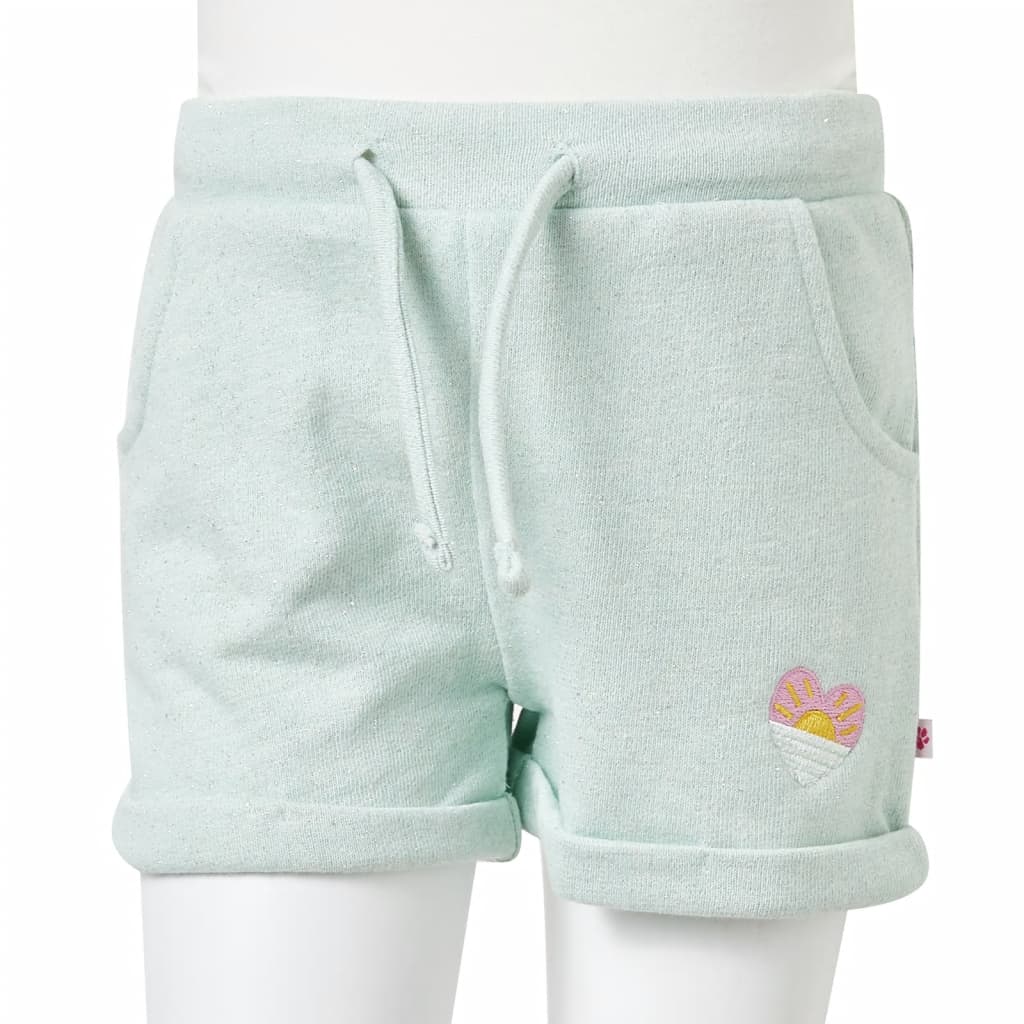 Kindershorts mit Kordelzug Hellrosa 116