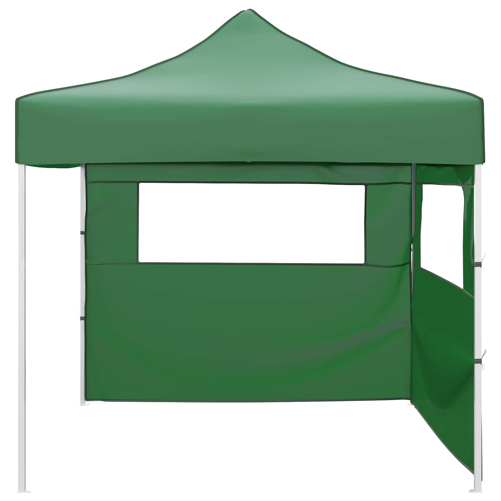 Partyzelt Faltbar Pop-Up Schwarz 292x292x315 cm