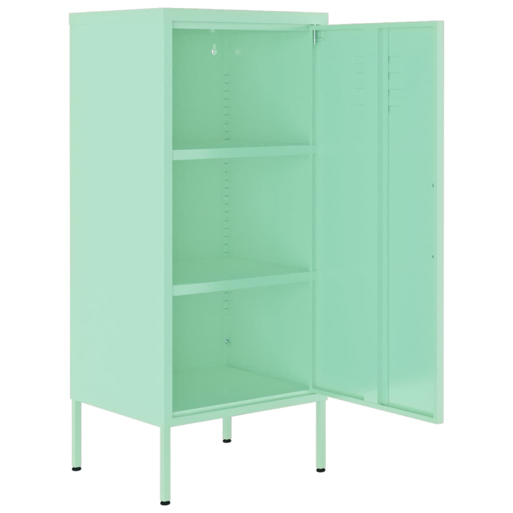 Lagerschrank Olivgrün 42,5x35x101,5 cm Stahl