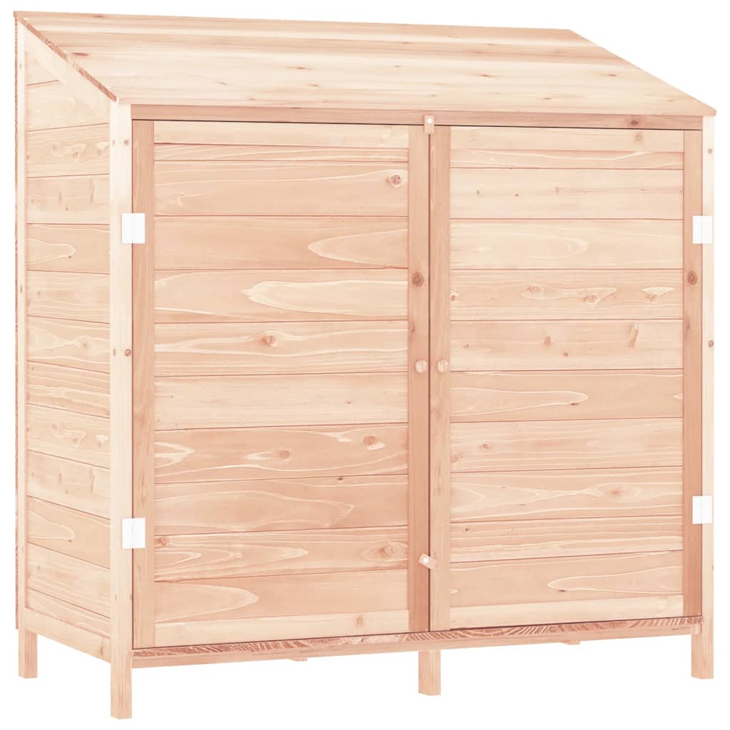 Geräteschuppen 55x52x174,5 cm Massivholz Tanne