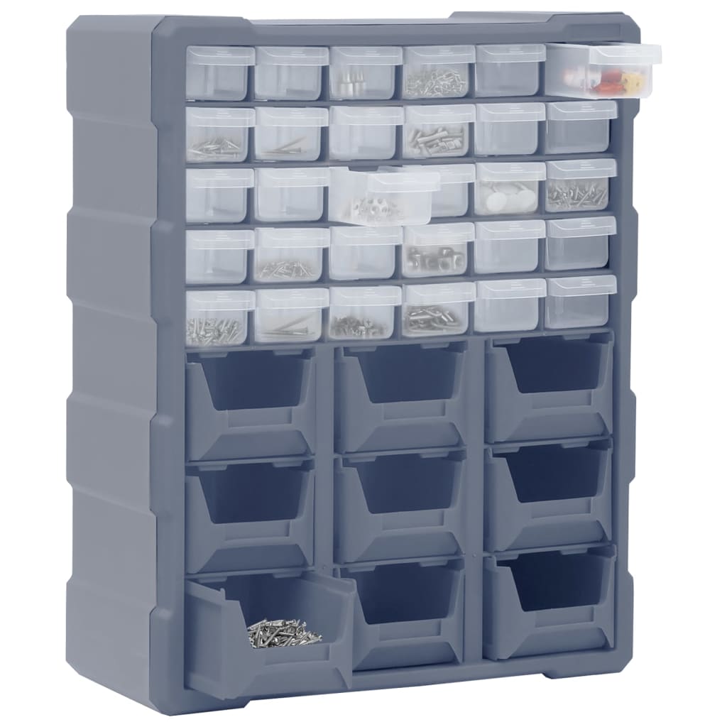 Multi-Schubladen-Organizer mit 64 Schubladen 52x16x37,5 cm