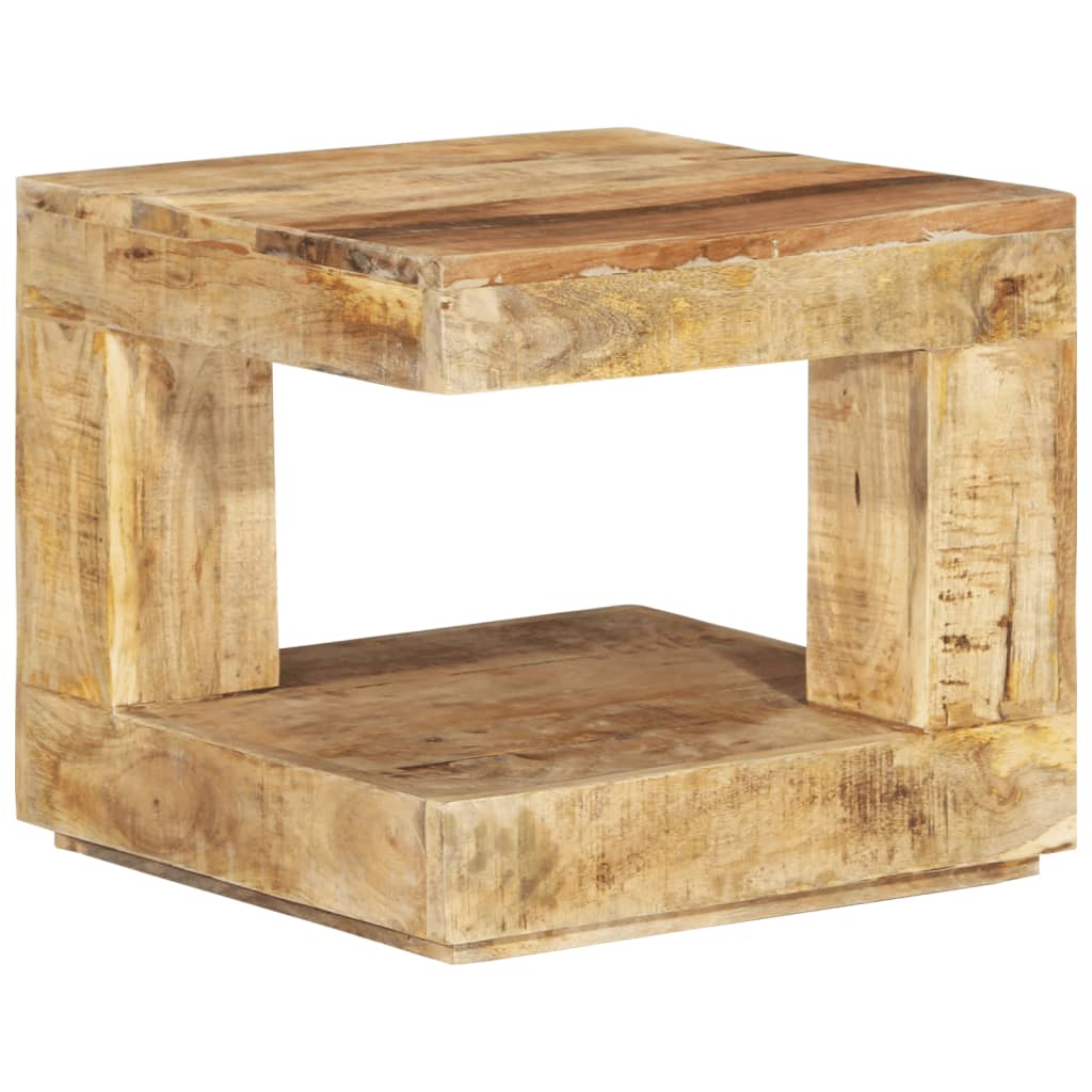 Couchtisch 45x45x40 cm Massivholz Akazie