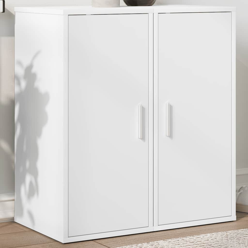 Schuhschrank Weiß 60x35x70 cm Holzwerkstoff