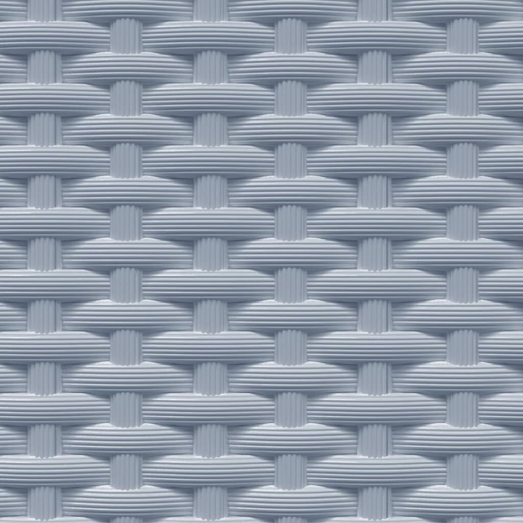Pflanzkübel 2 Stk. Blaugrau 30x30x37 cm Polypropylen