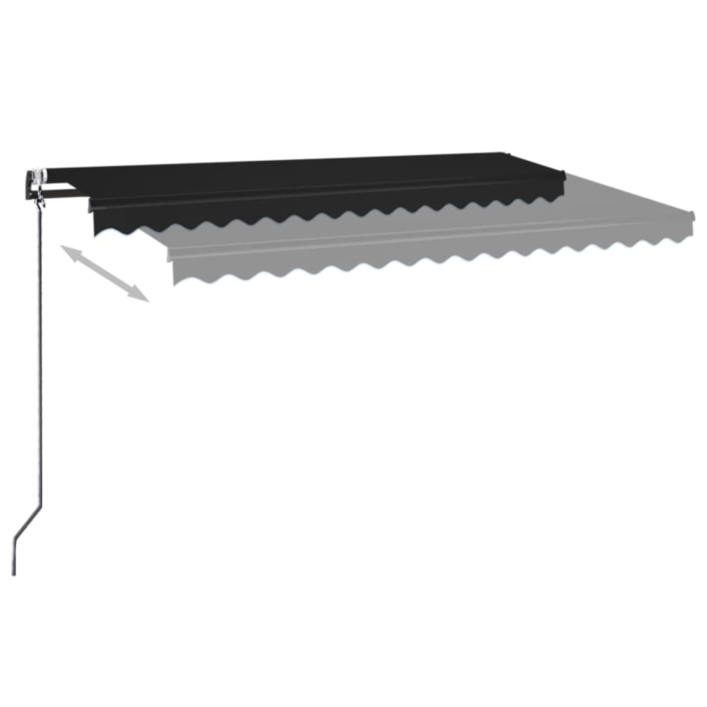 Markise Automatisch Einziehbar 350x250 cm Creme