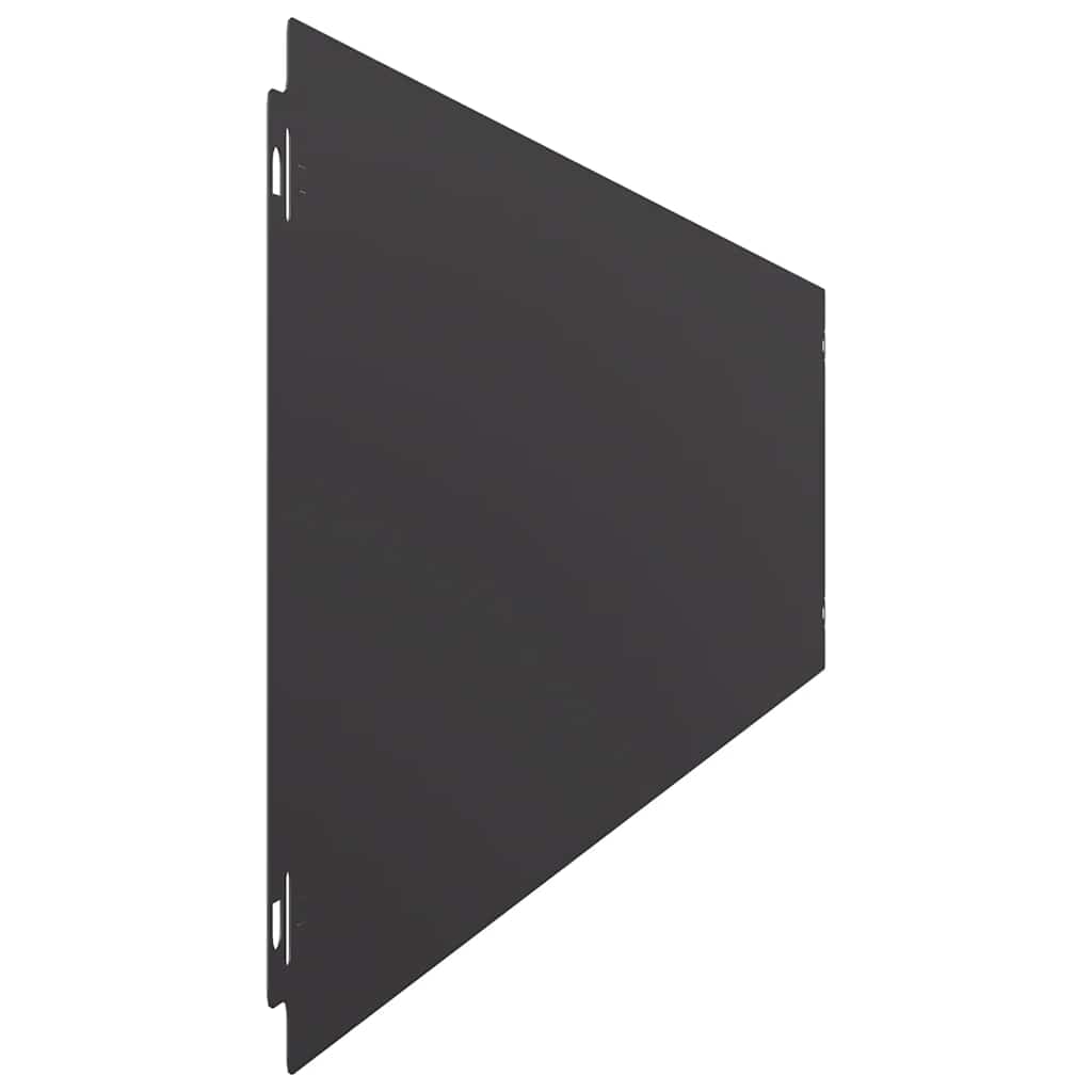 Raseneinfassung 10 pcs 10 x 103 cm Wetterfeststahl Rostig