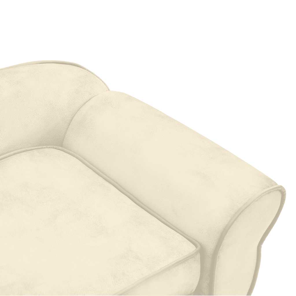 Hundesofa Dunkelgrau 72x45x30 cm Plüsch