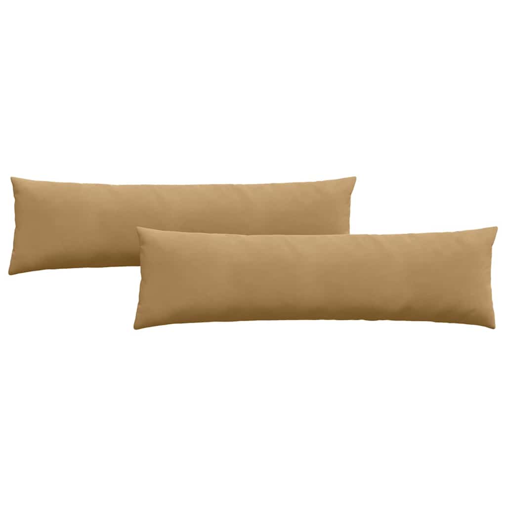 Sofakissen 2 Stück Blau 50 x 30 cm Cordstoff