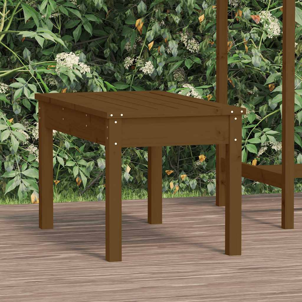 Gartenbank 50x44x45 cm Massivholz Kiefer