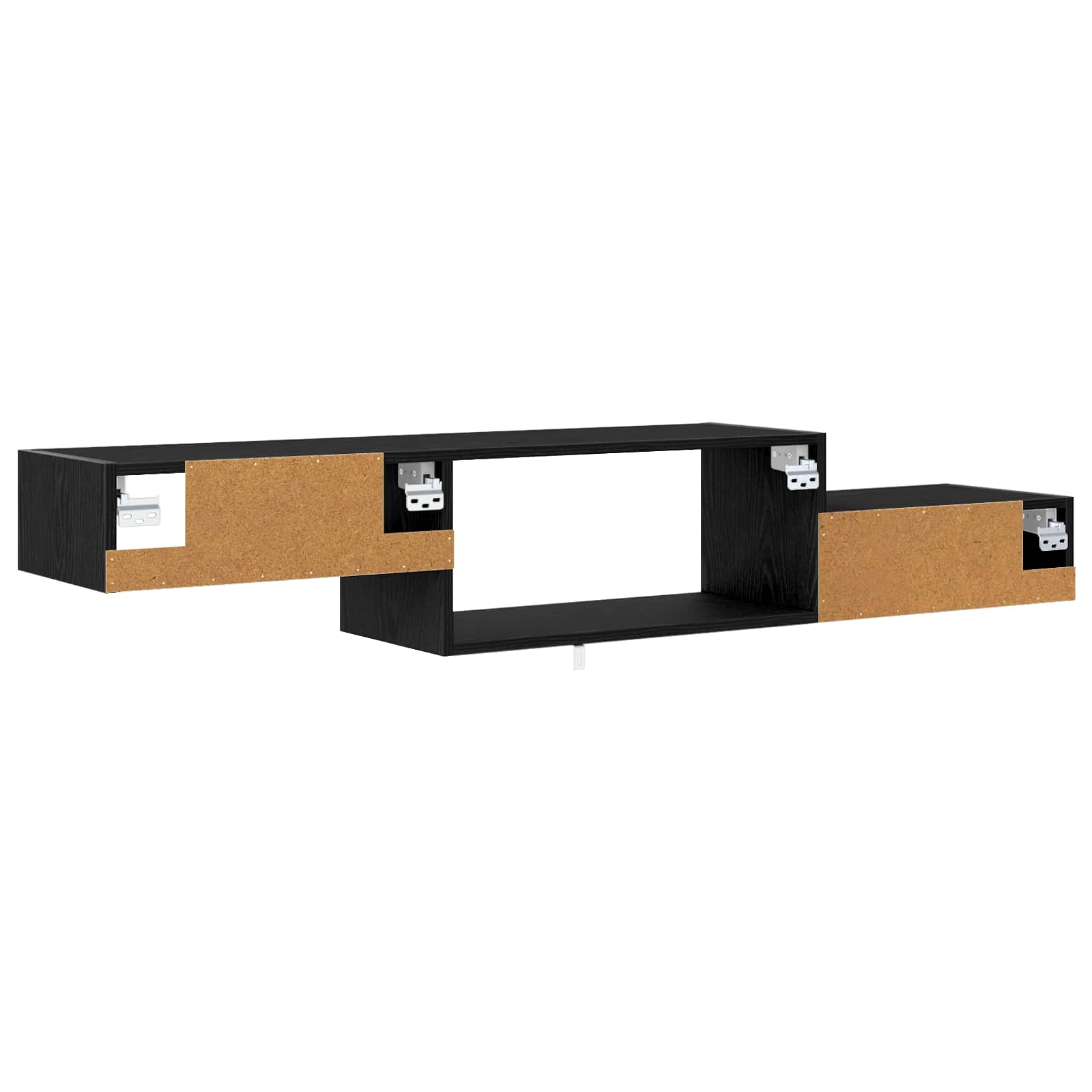 Wandmontierter TV-Schrank Wandhalterung Weiß 150 x 28 x 26 cm
