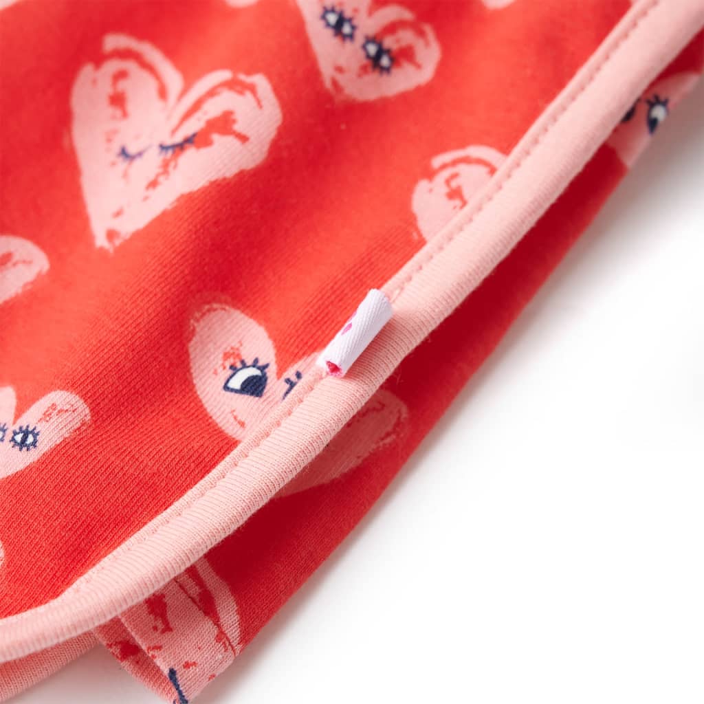 Kindershorts mit Kordelzug Rot 140