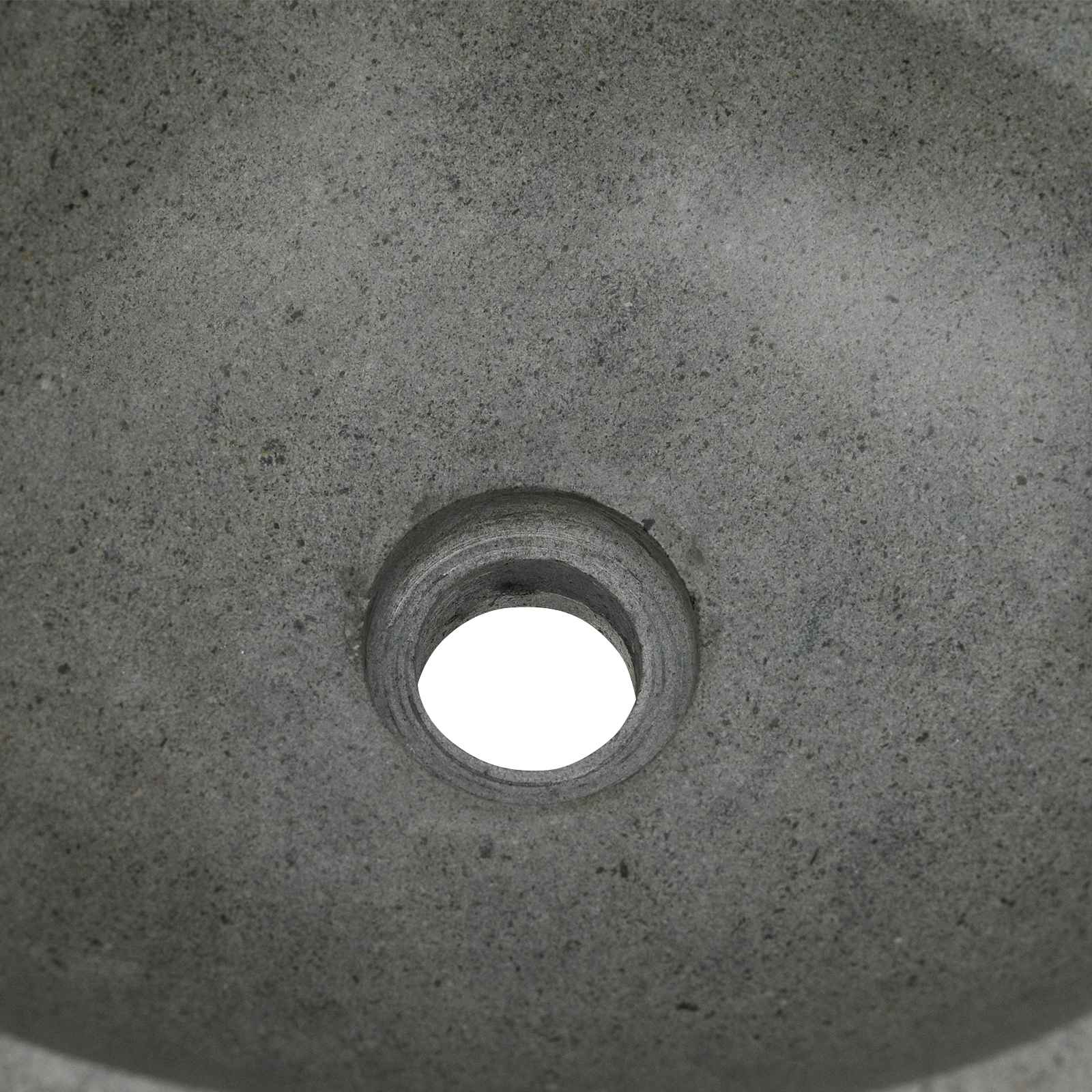 Flusssteinwaschbecken Hellgrau (30-37) x (25-30) x 12 cm