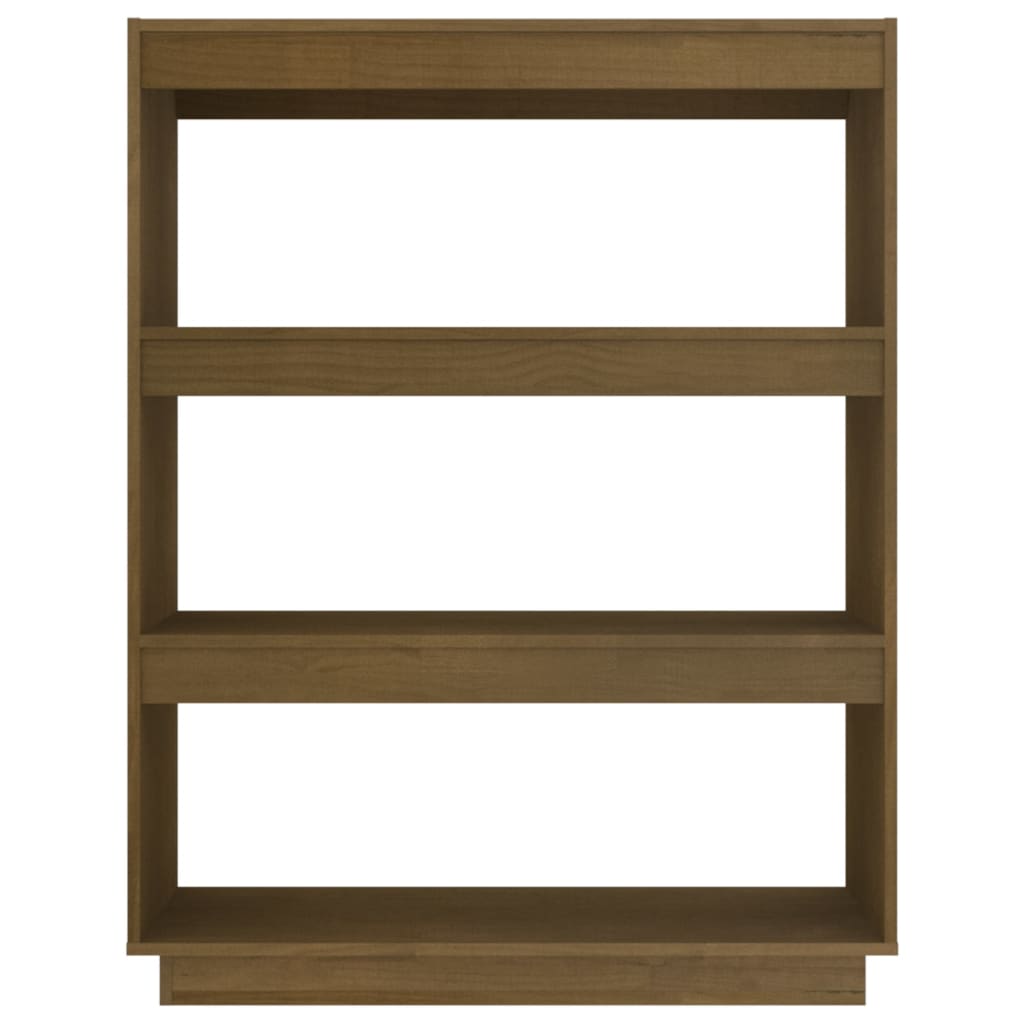 Bücherregal 40x35x71 cm Massivholz Kiefer