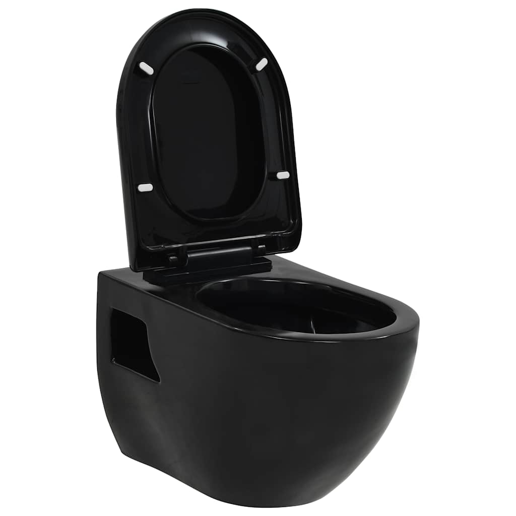 Wand-WC Keramik Weiß
