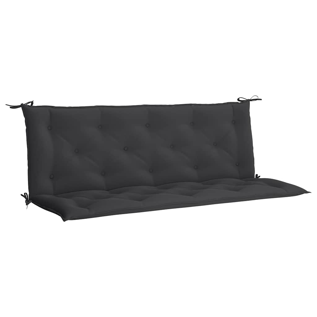 Gartenbank-Auflage Anthrazit 100x(50+50)x7 cm Oxford-Gewebe