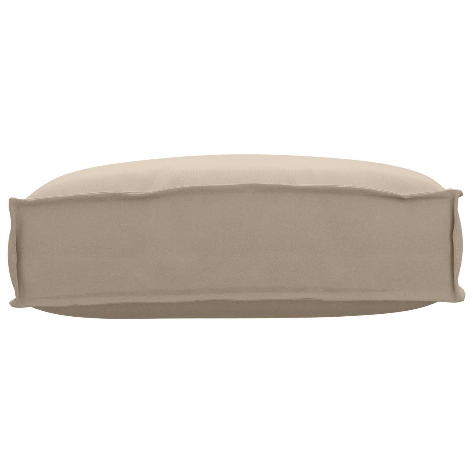 Kissen Anthrazit 50 x 40 x 12 cm Oxford-Stoff