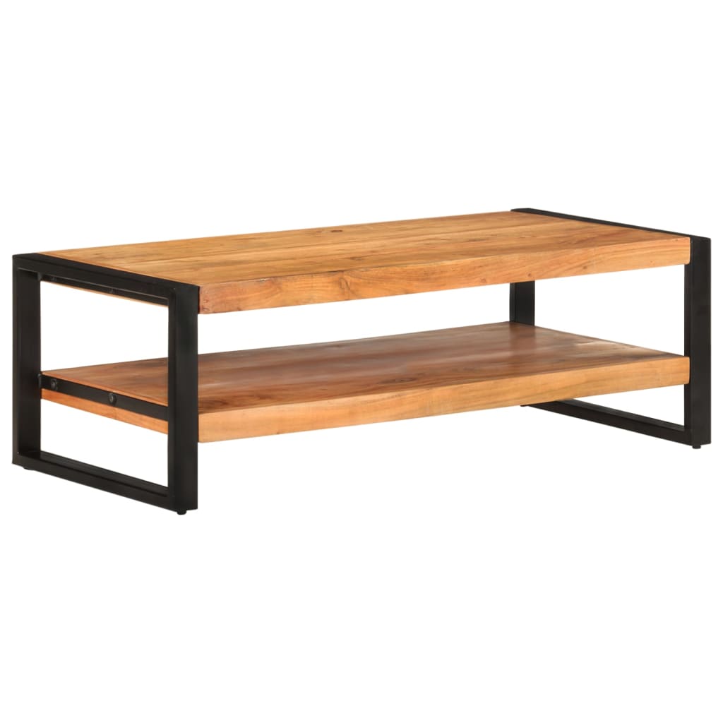 Couchtisch 120x55x40 cm Massivholz Mango