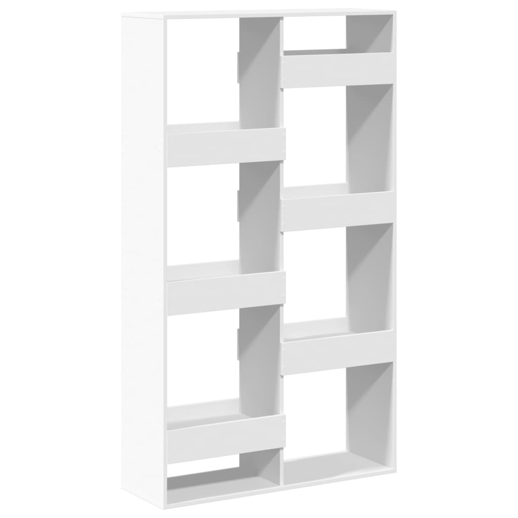 Bücherregal Weiß 100x33x135 cm Holzwerkstoff
