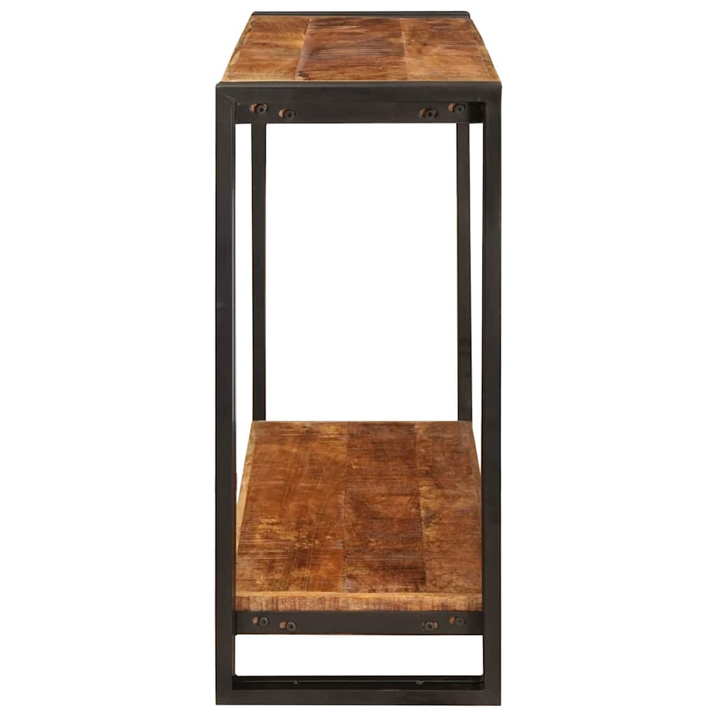 Konsolentisch Braun 120 x 33 x 75 cm Massivholz Akazie