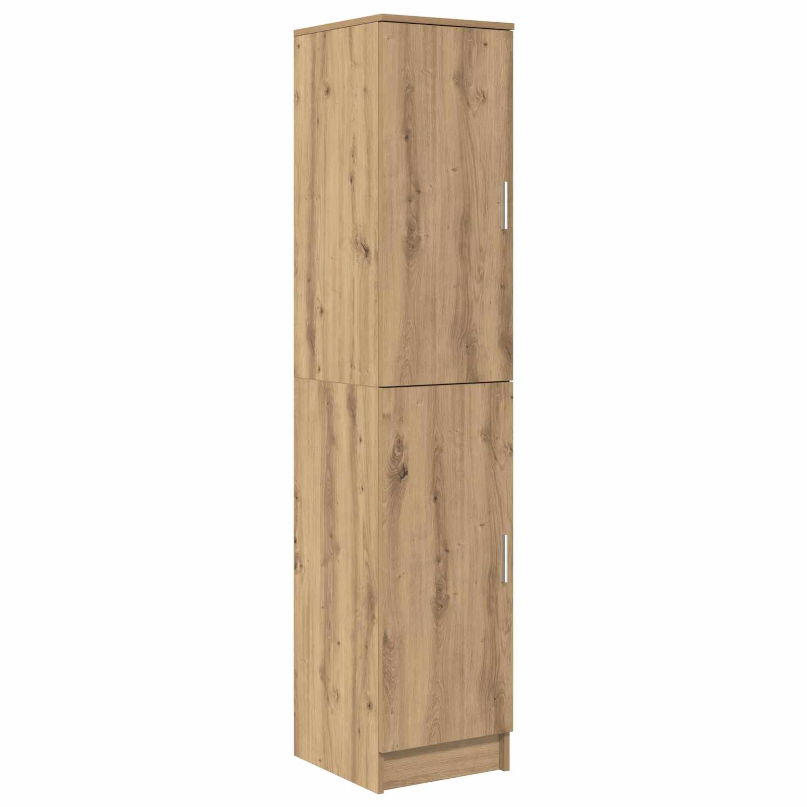 Schreibtisch 2 pcs Schwarz Eichen-Optik