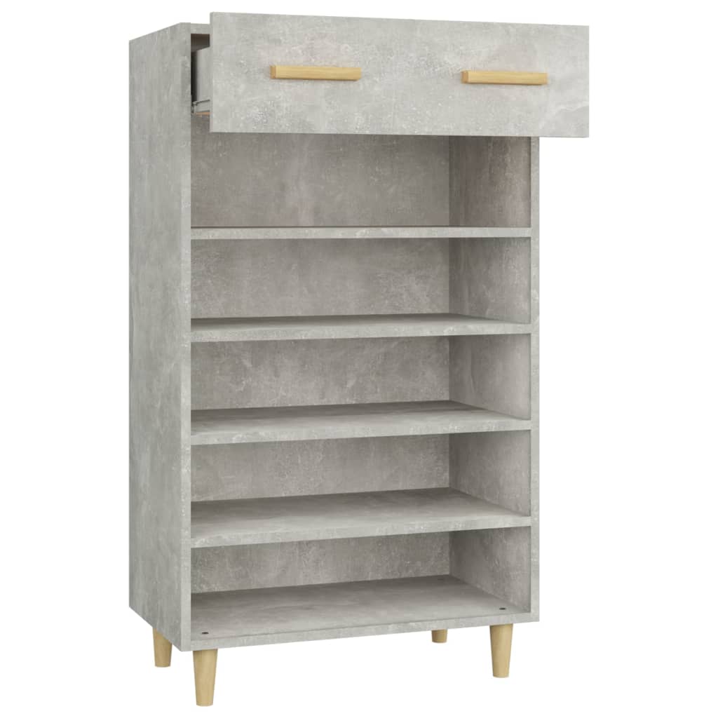 Schuhschrank mit Regal Altholz 60 x 35 x 105 cm Holzwerkstoff