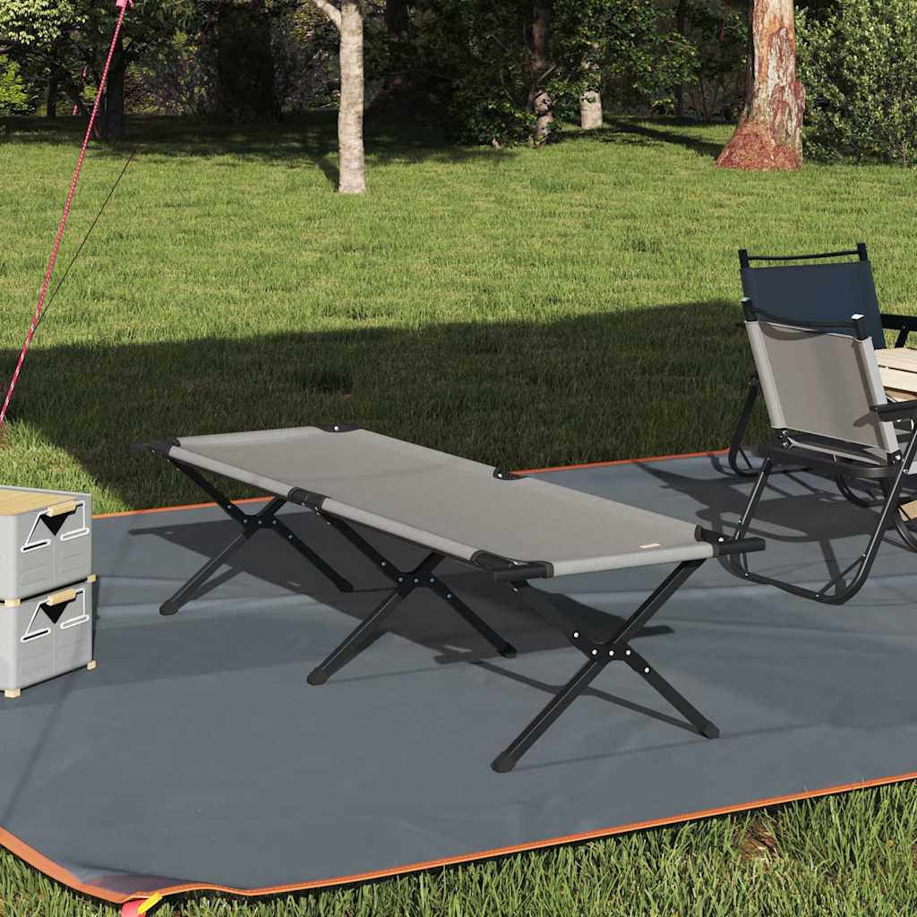 Klapp Schlafbett fürs Camping Blau 193 x 69 x 45 cm