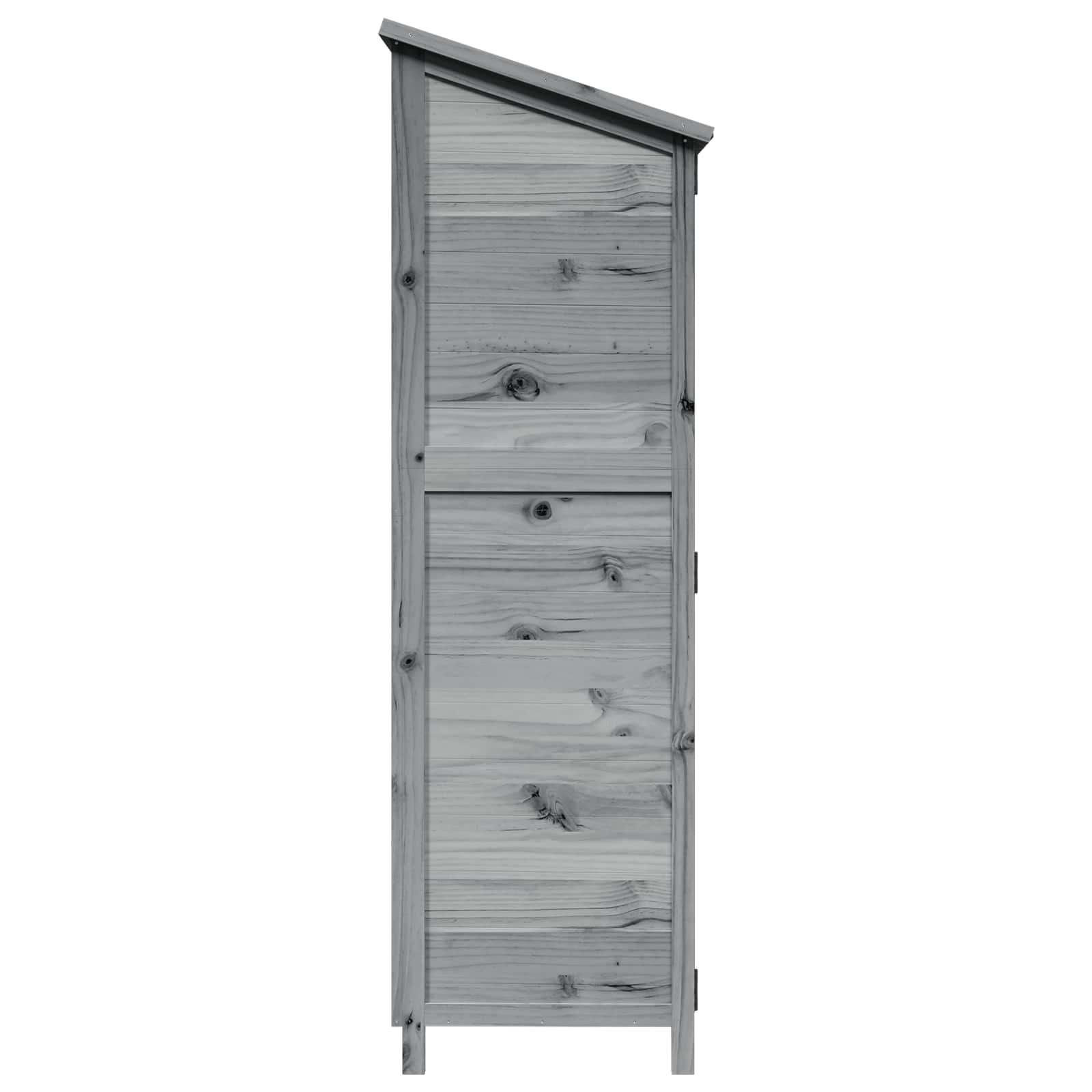 Gartenschuppen Natur 59 x 56 x 113,5 cm Massivholz aus Fichte