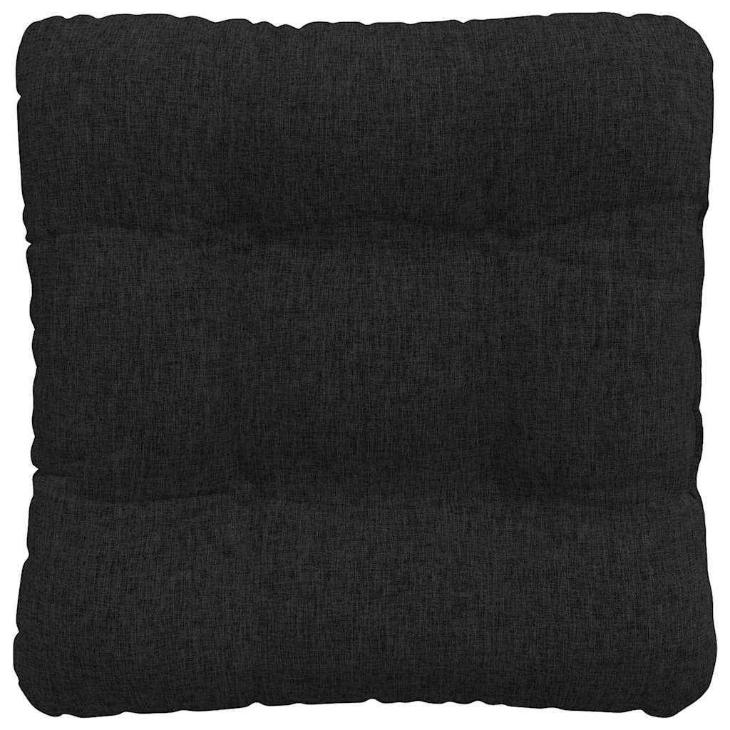 Sitzkissen 4 pcs Hellgrau 40 x 40 x 12 cm Stoff